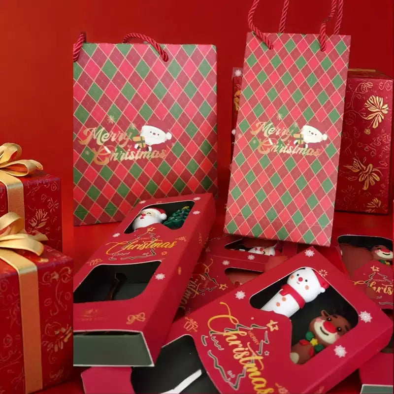 Christmas creative cartoon spoon gift box set