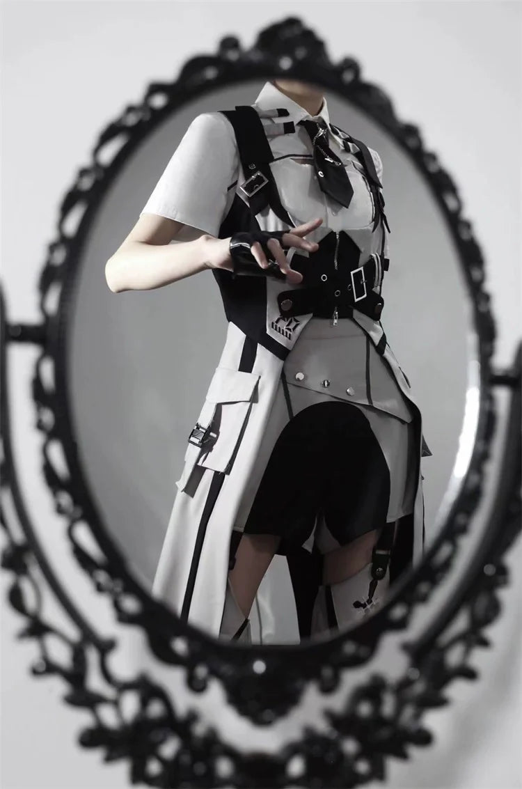 Ouji Lolita Shorts Suits Short Sleeve Dress Set