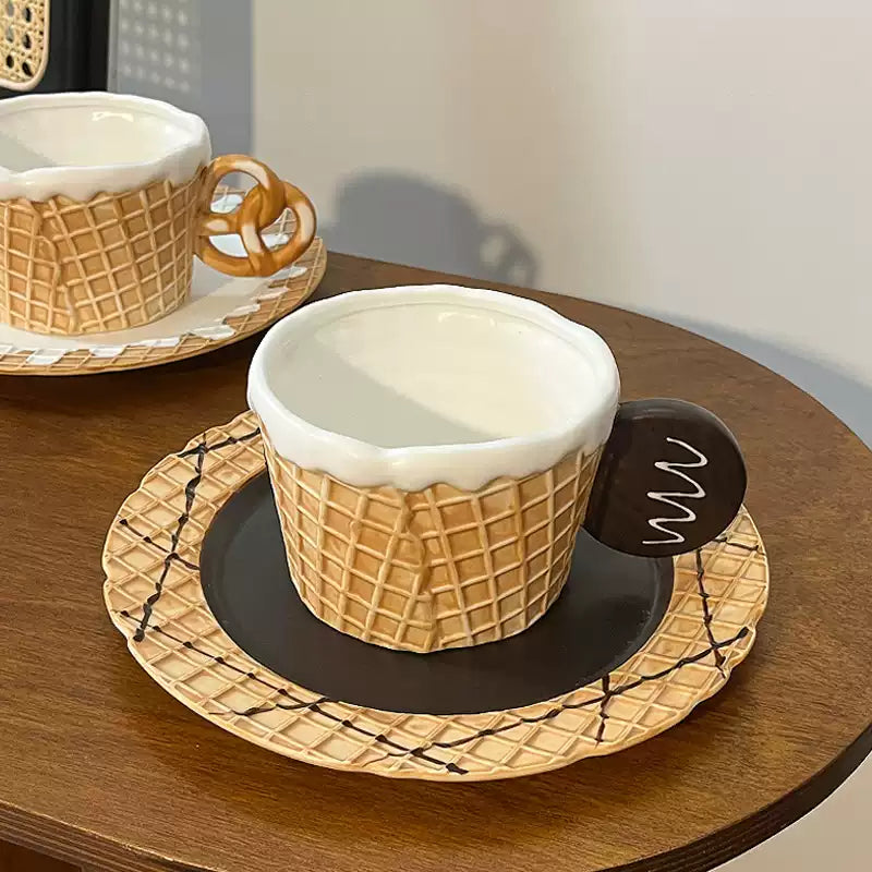 ceramic cookie mug coffee cup