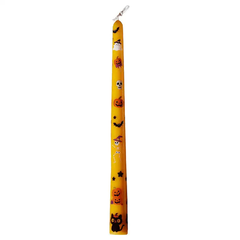 long pumpkin candle(two pieces)
