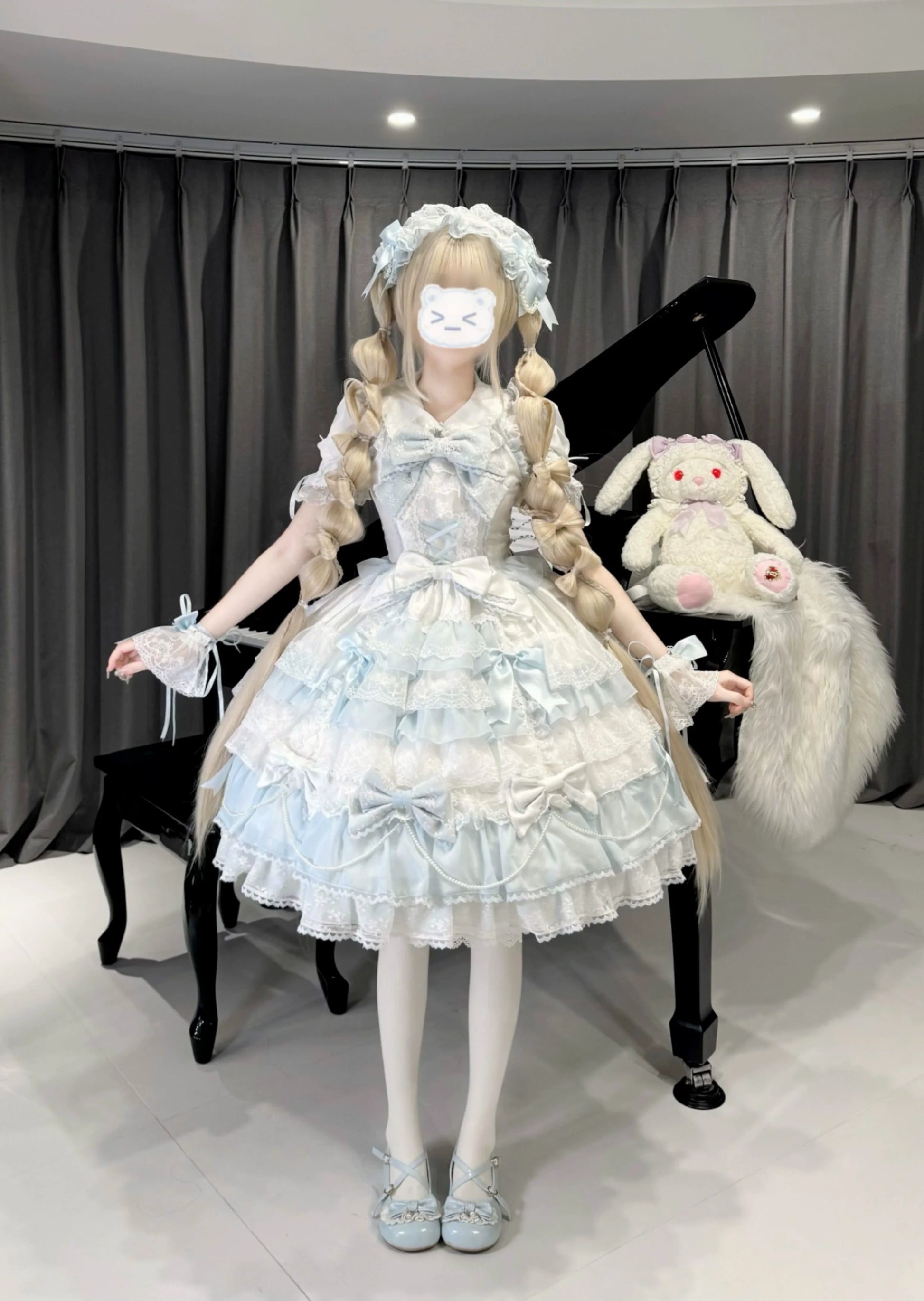 Wedding Lolita Jumper Dress Elegant Bridal JSK