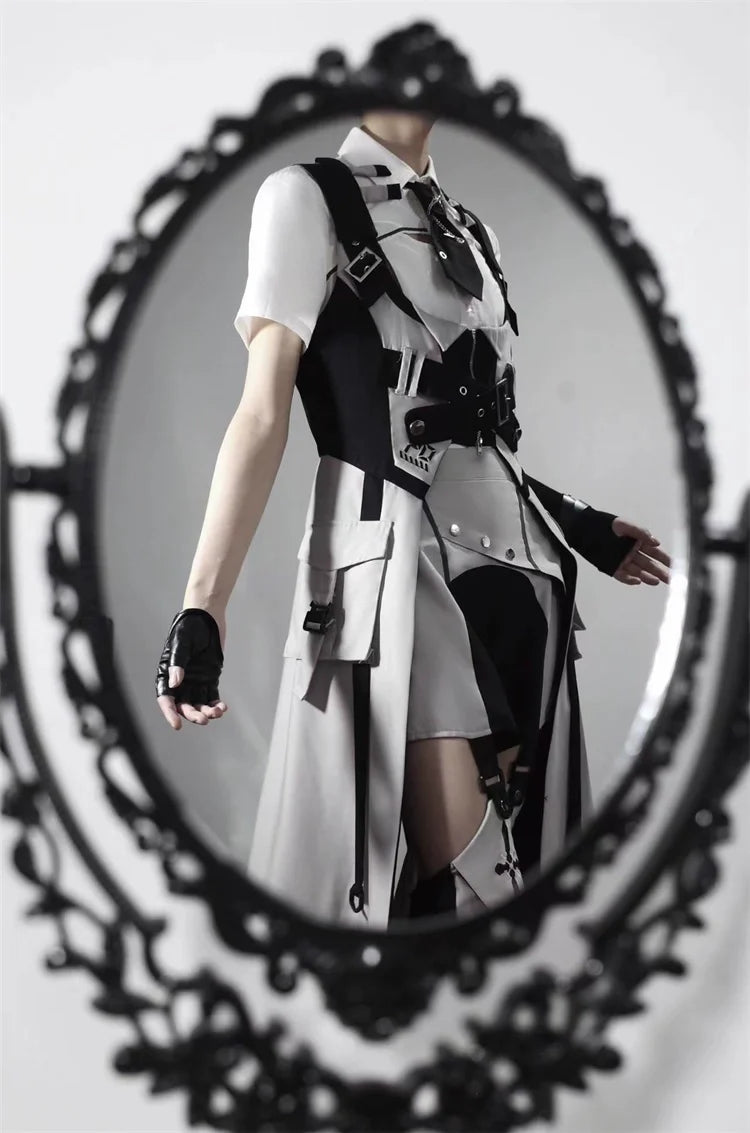 Ouji Lolita Shorts Suits Short Sleeve Dress Set