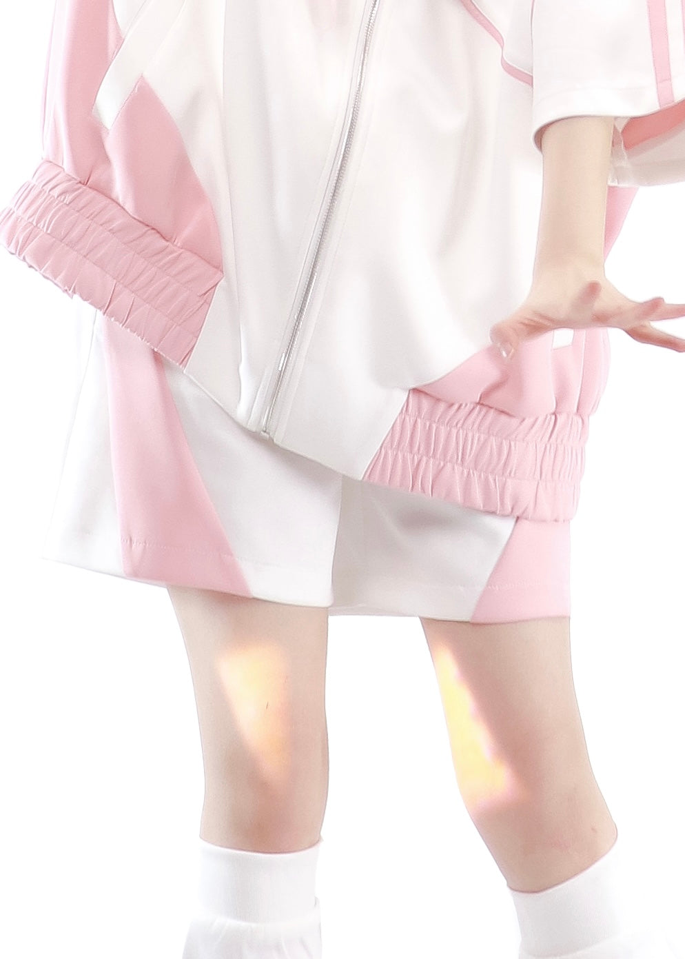 [Angel Style] Subculture Cyber Jersey Set-Up Pink shorts