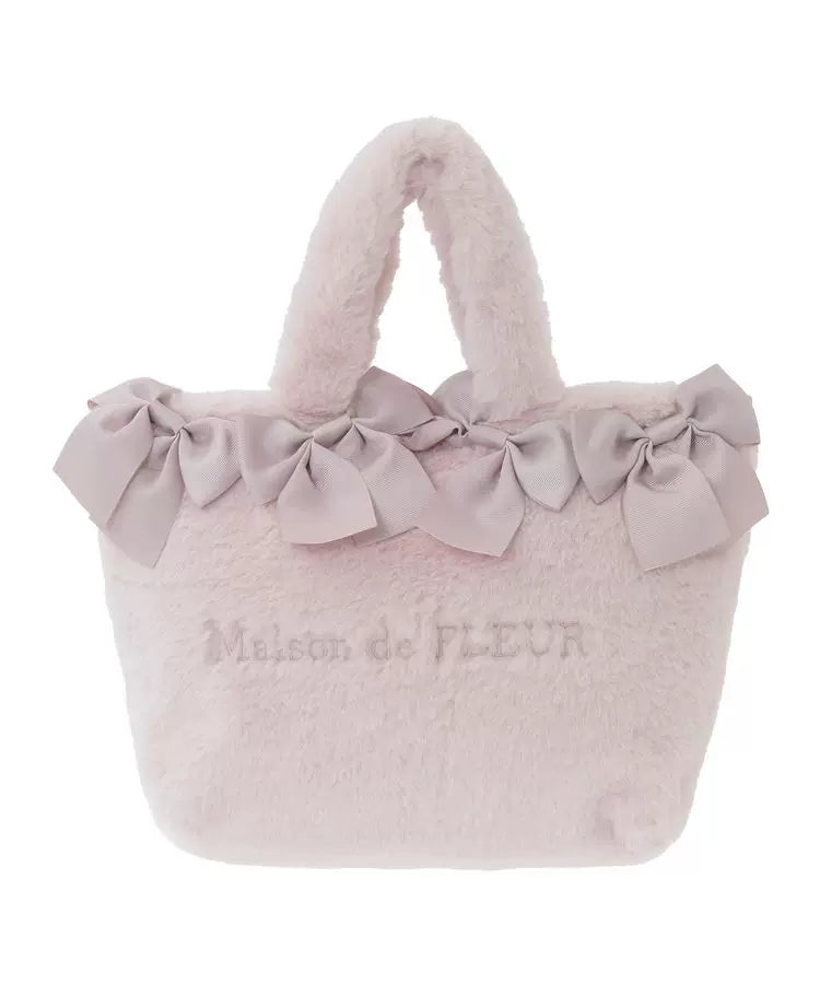 Plush Bunny Crossbody Bag | Cute Bow Detail Rabbit Bag for Women