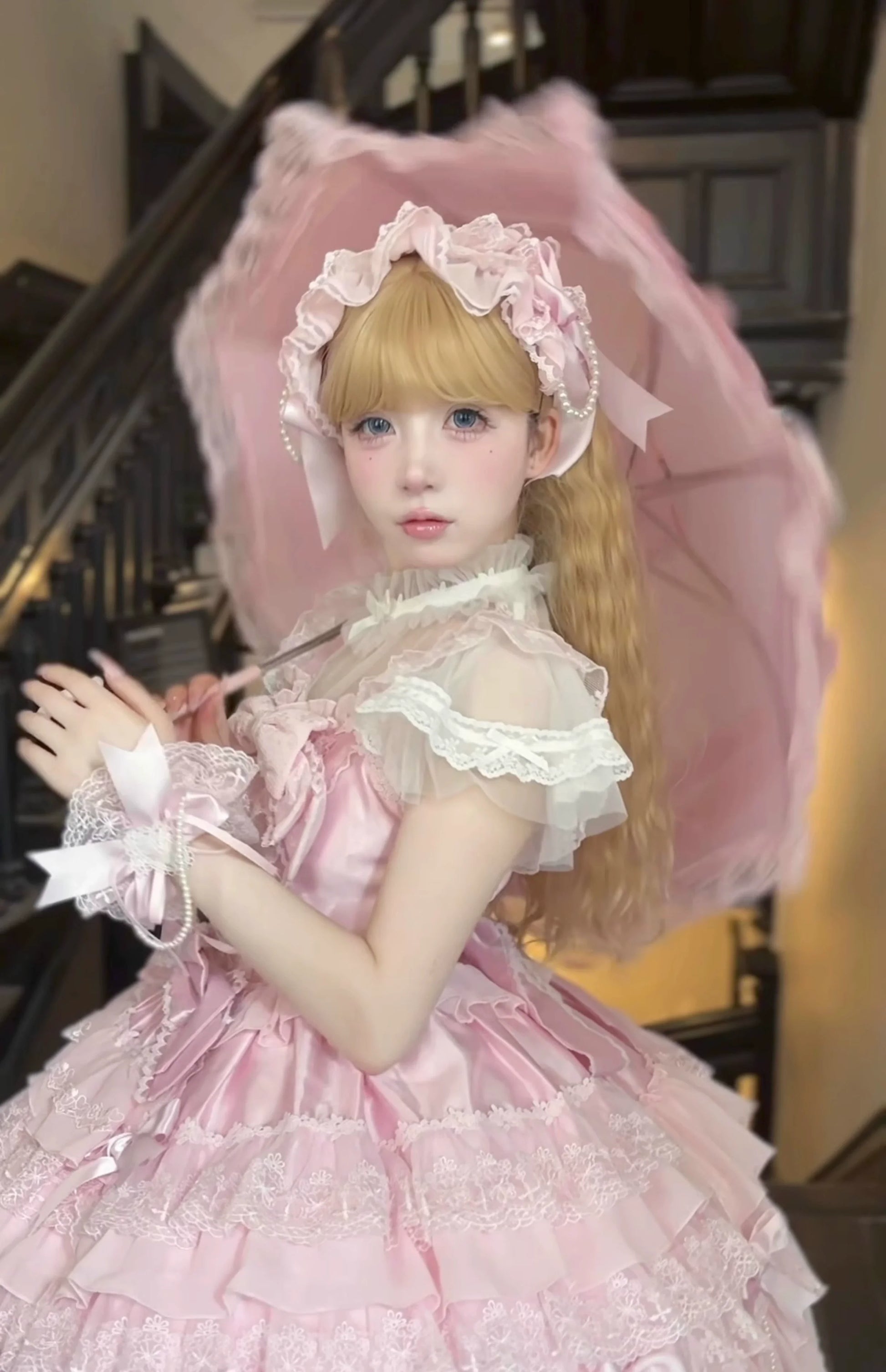 Wedding Lolita Jumper Dress Elegant Bridal JSK