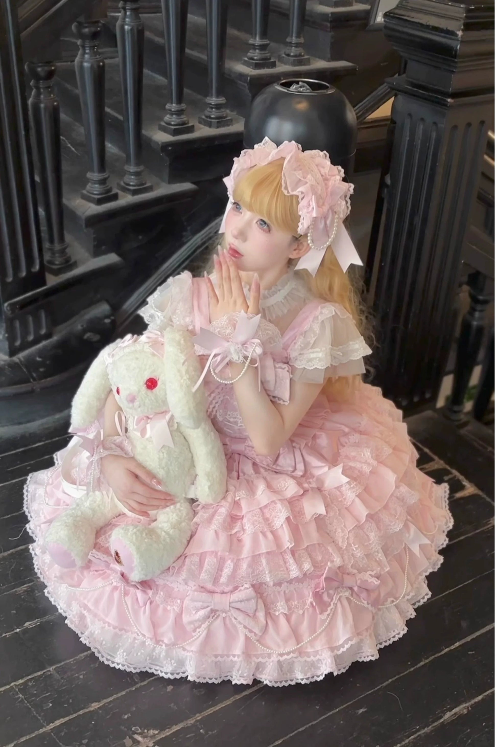 Wedding Lolita Jumper Dress Elegant Bridal JSK