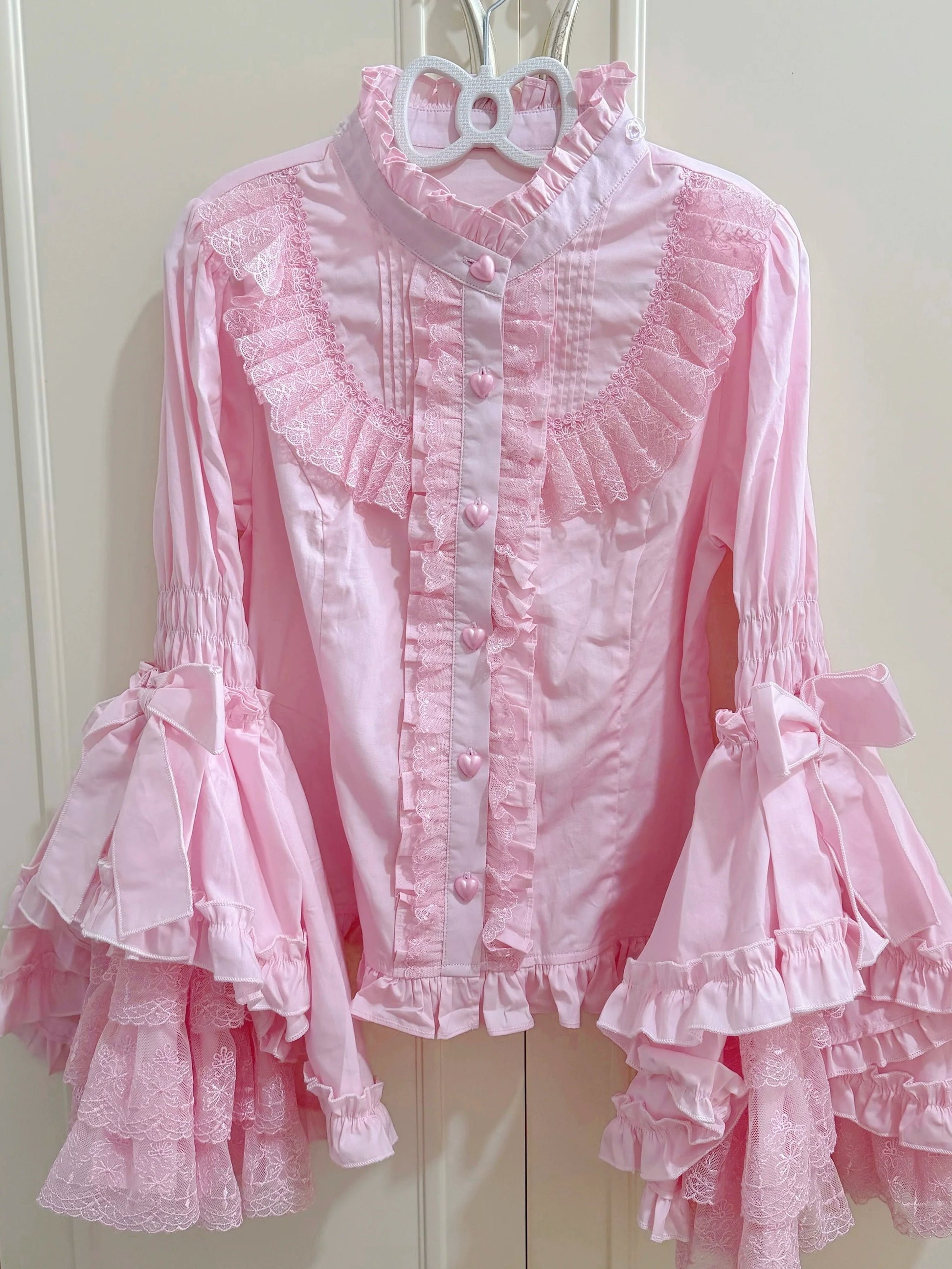 Sweet Lolita Blouse Princess Sleeve Shirt Inner Wear