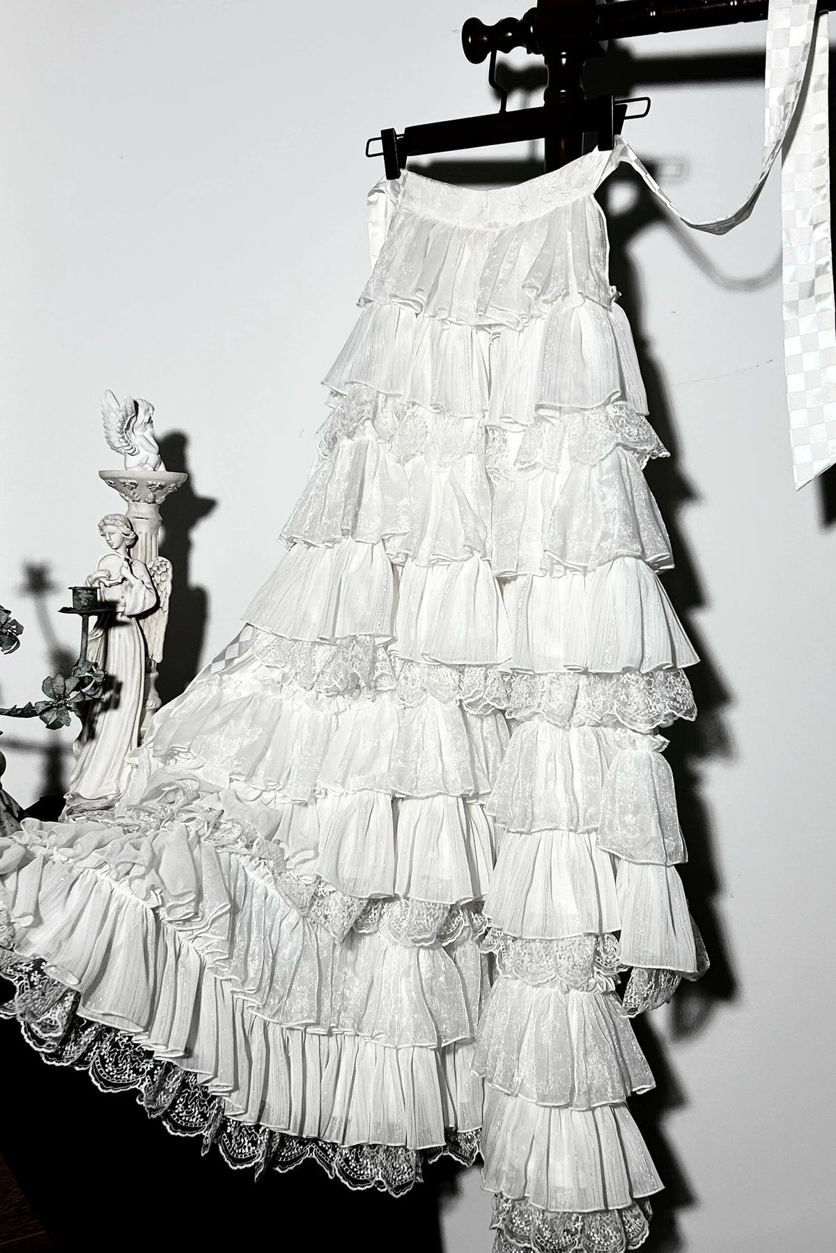 Fishbone Bustier Lolita Skirt + Shirt + Vest + Tail + Pants