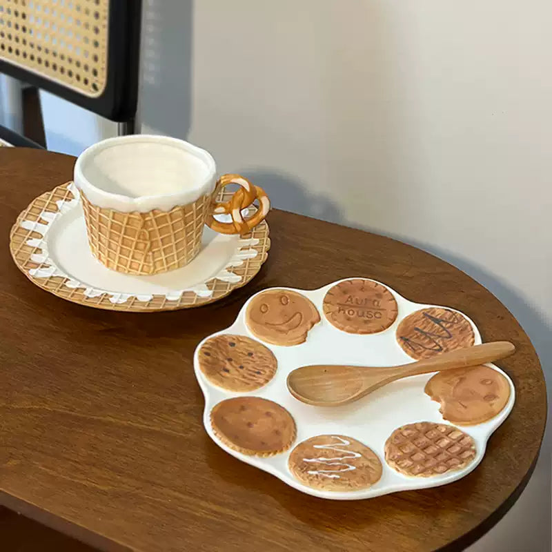 ceramic cookie mug coffee cup