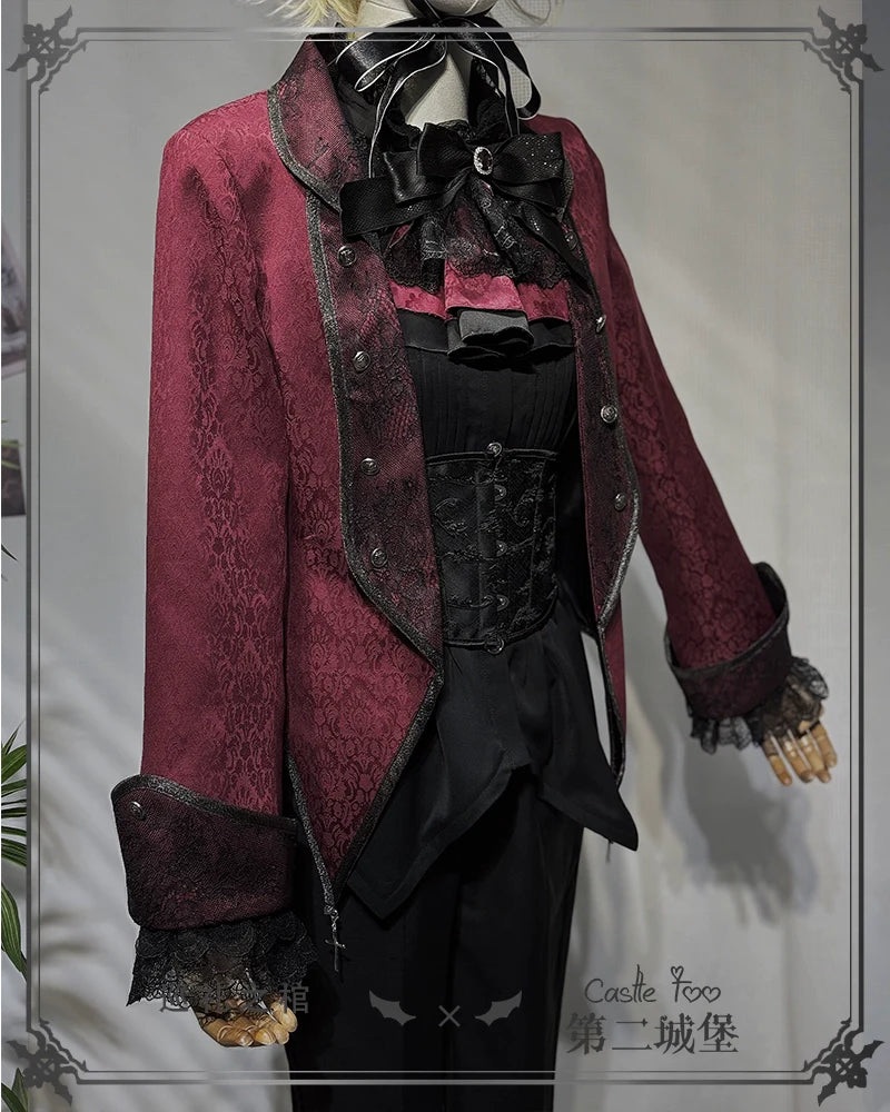 Ouji Lolita Shorts Suits Prince Male Lolita Shirt