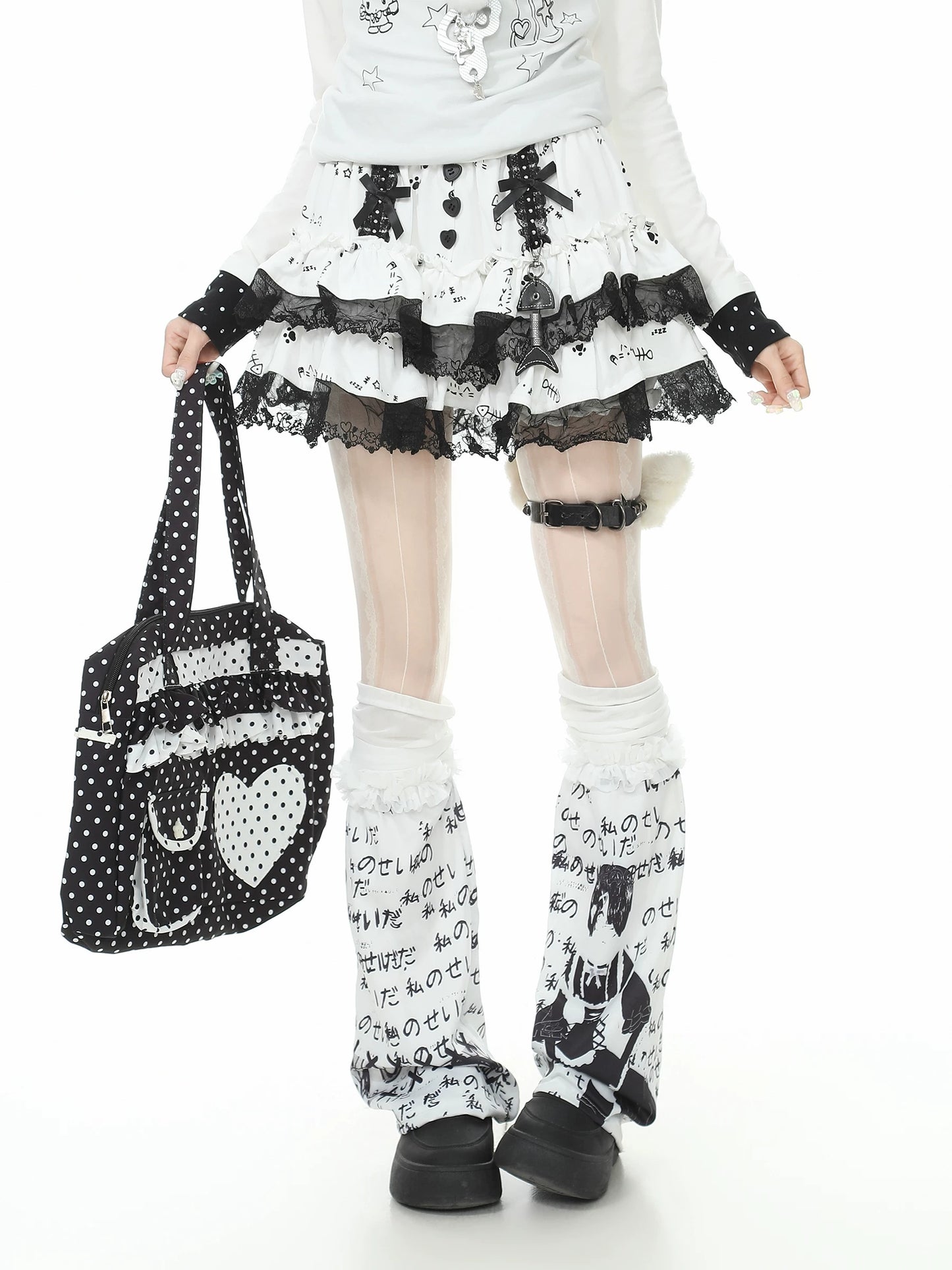Lanquid Park Y2K Lace Slimming Skirt for Women, Summer Cake Skirt, Puffy Pleated Mini Skirt