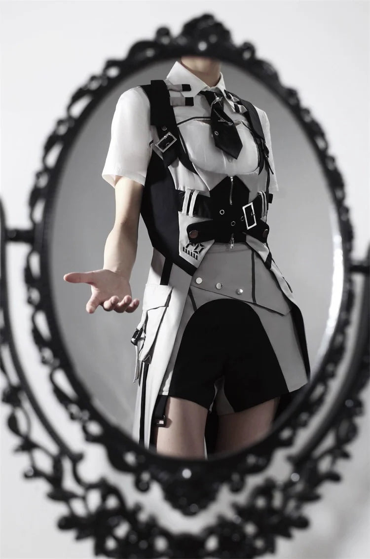 Ouji Lolita Shorts Suits Short Sleeve Dress Set