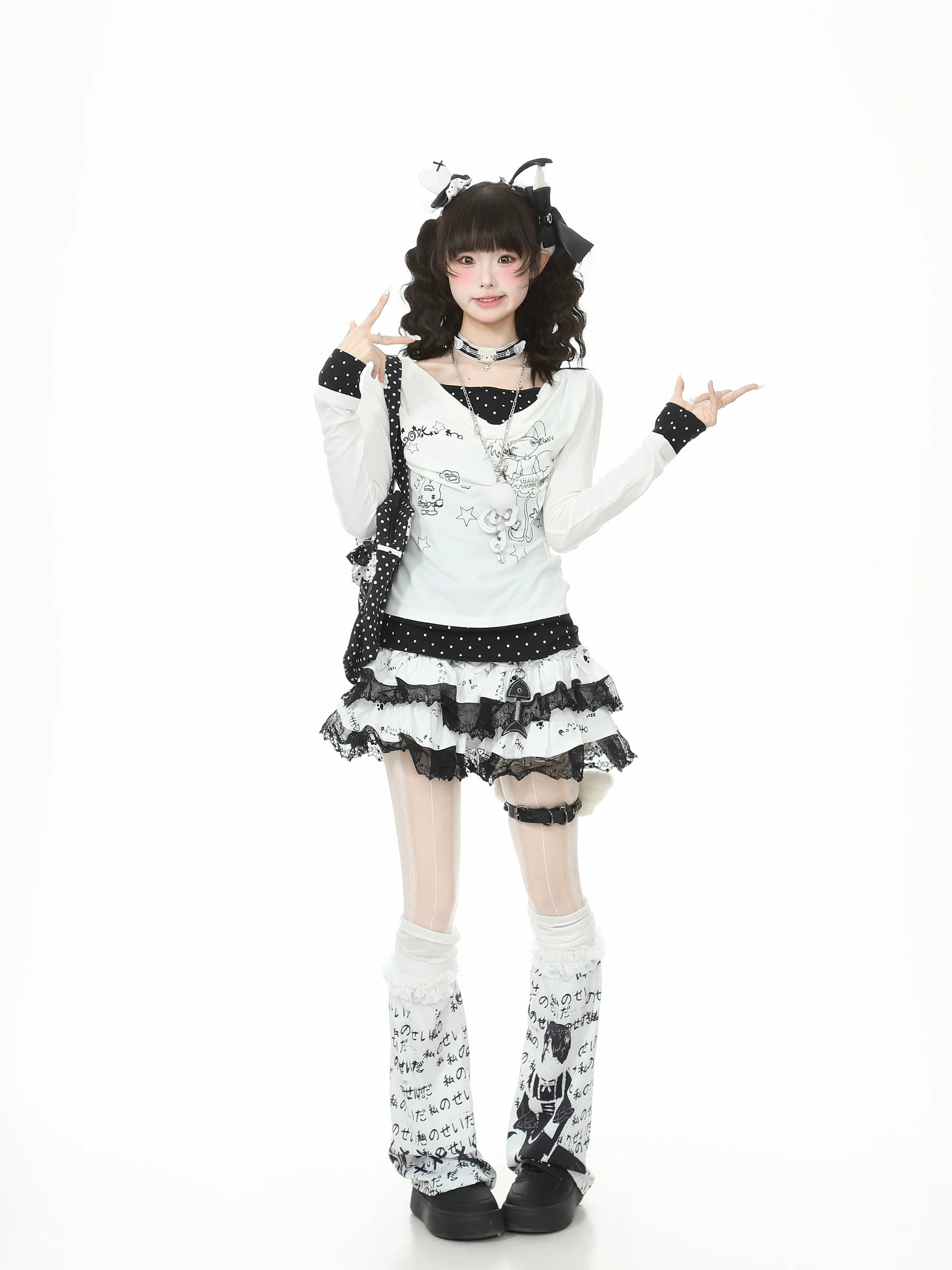 Lanquid Park Y2K Lace Slimming Skirt for Women, Summer Cake Skirt, Puffy Pleated Mini Skirt