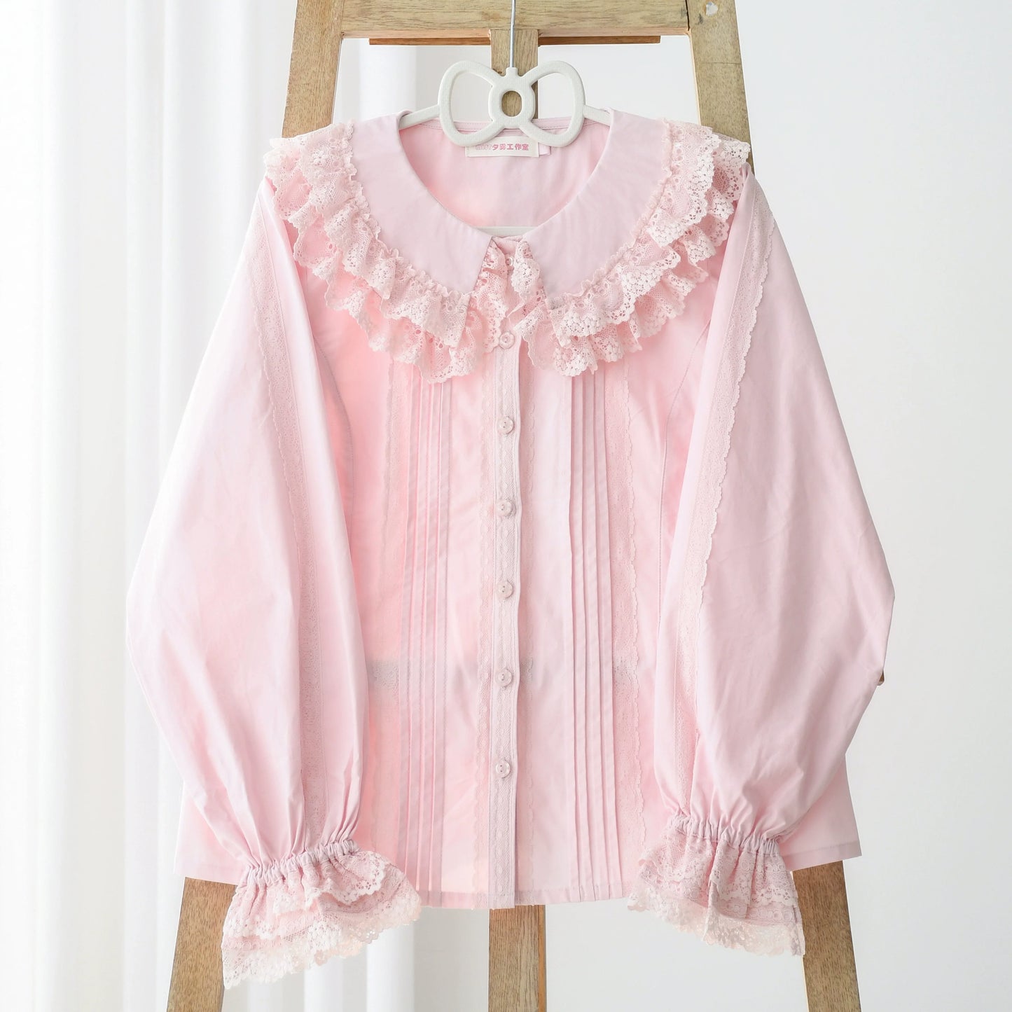 Daily Lolita Shirt Cotton BlouseLong Sleeves