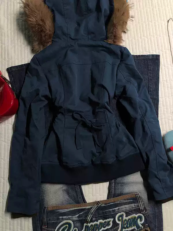 blue velvet jacket