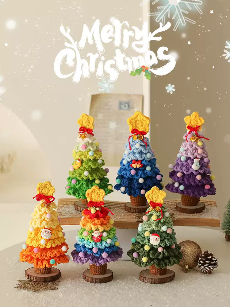 Christmas crochet tree