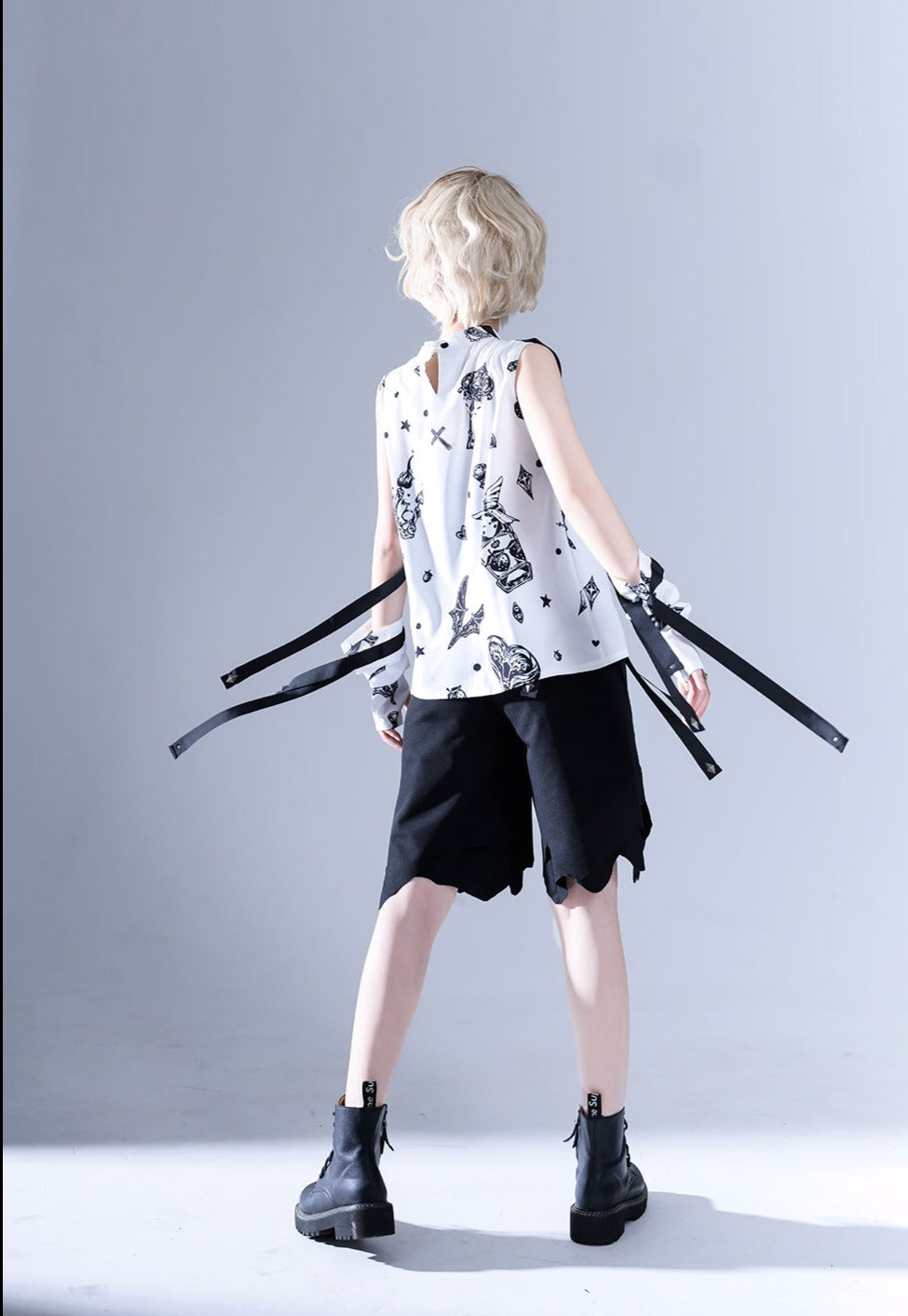Sleeveless Ouji Lolita Shirt