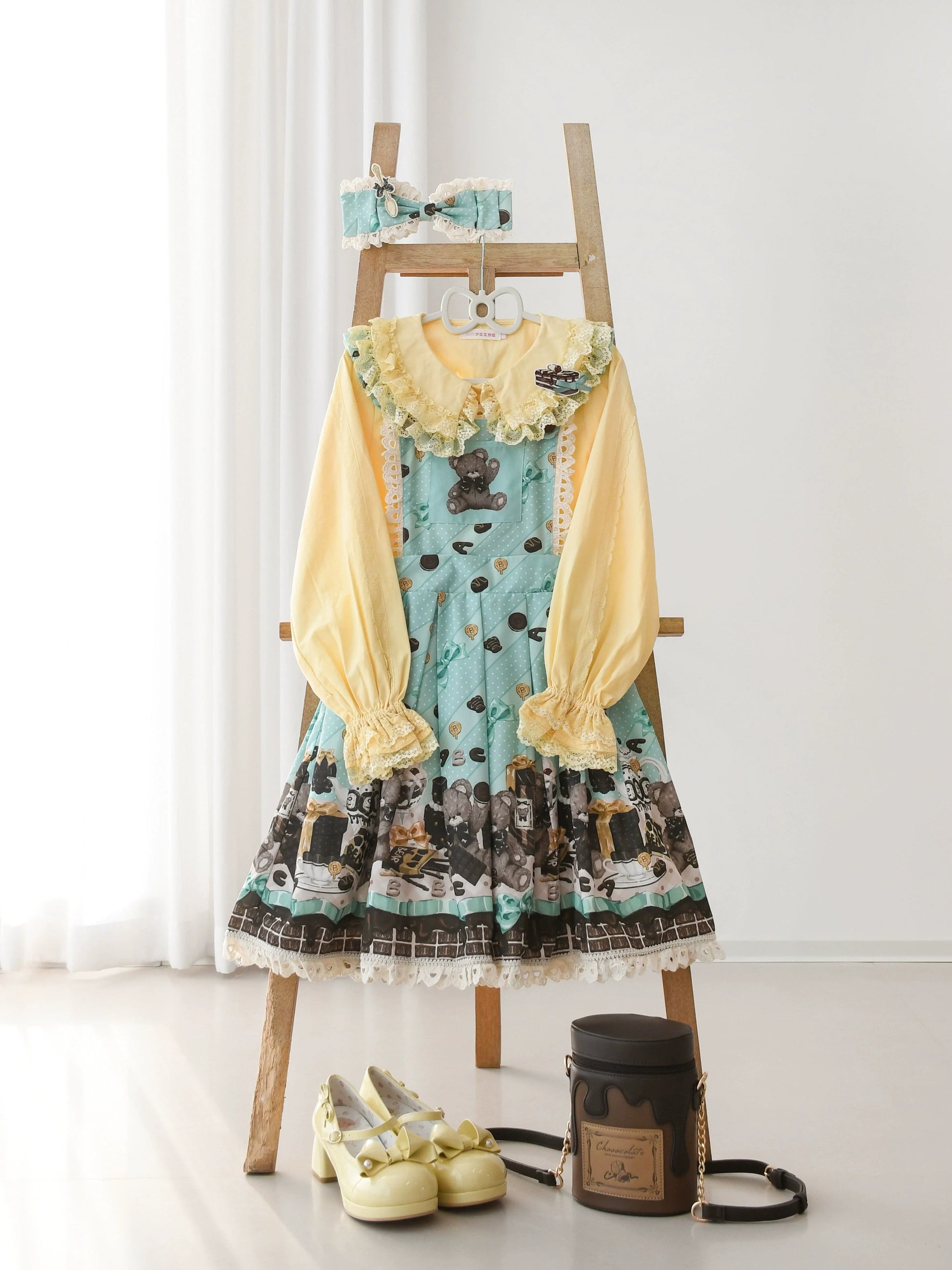Daily Lolita Shirt Cotton BlouseLong Sleeves