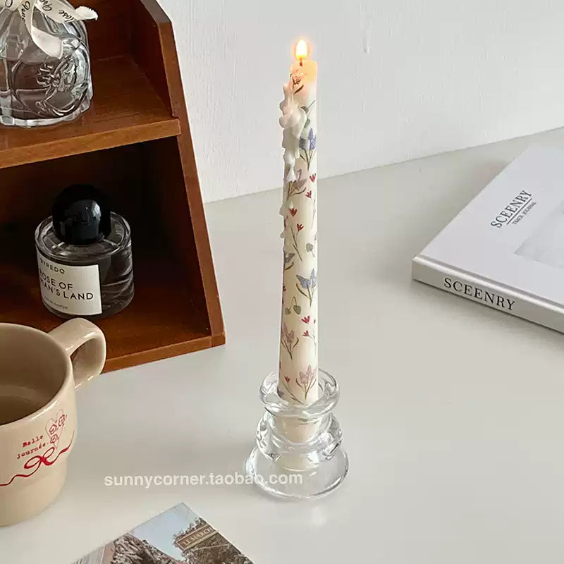 French flower scented candle