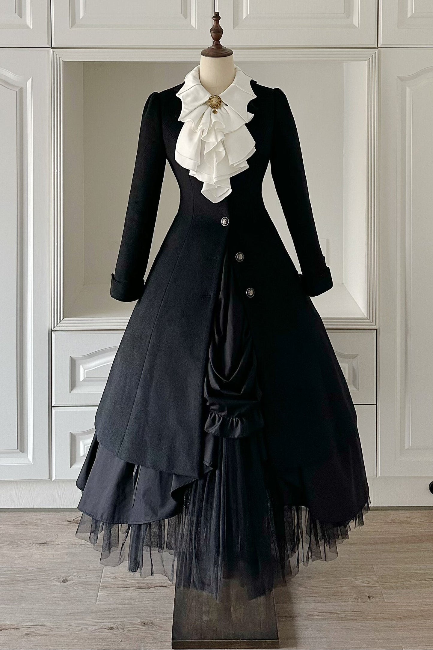 Gothic Wool Coat Suit