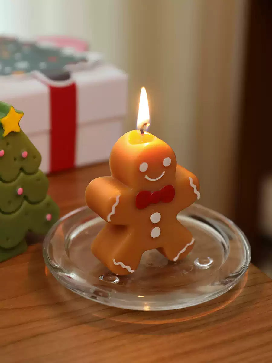 Christmas tree scented candle