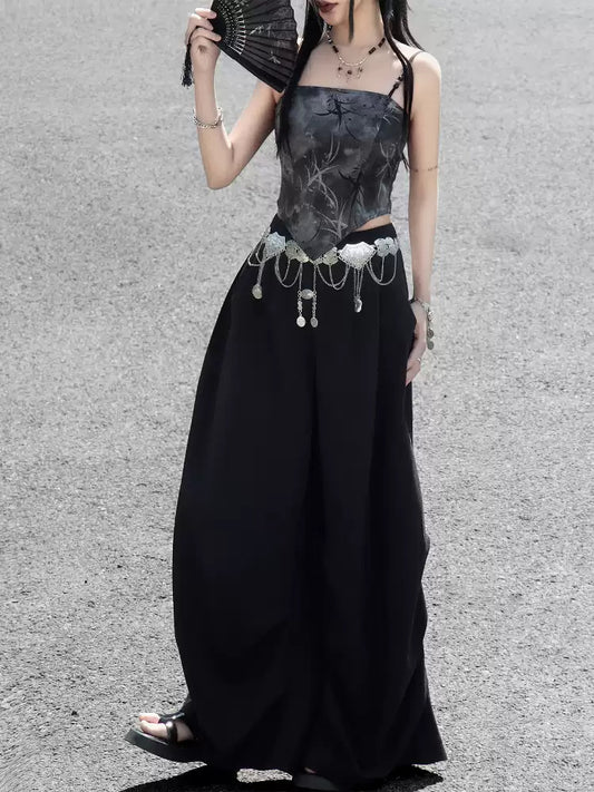 New Chinese Silver Orchid Tank Top