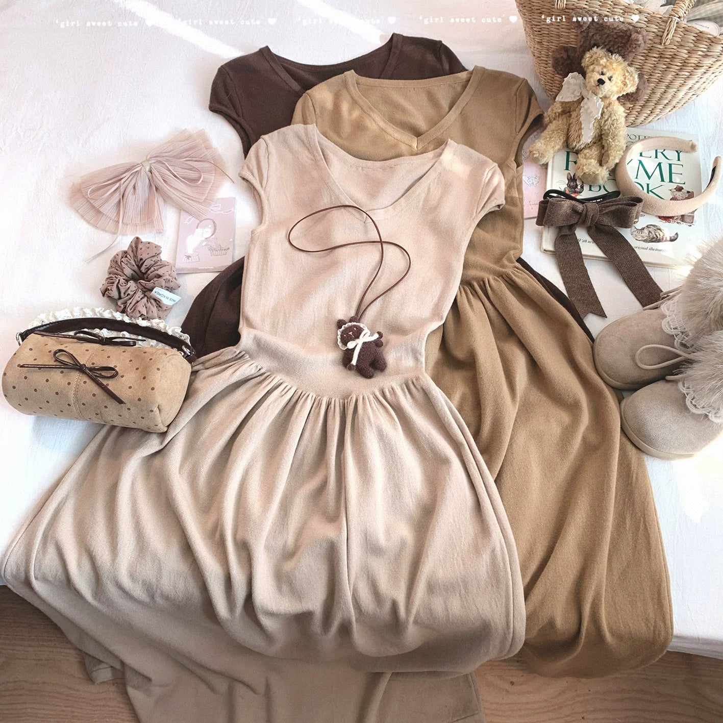 Final Clearance Elegant Slim-Fit Minimalist Layering Longline Sleeveless Knit Waist-Defining Dress