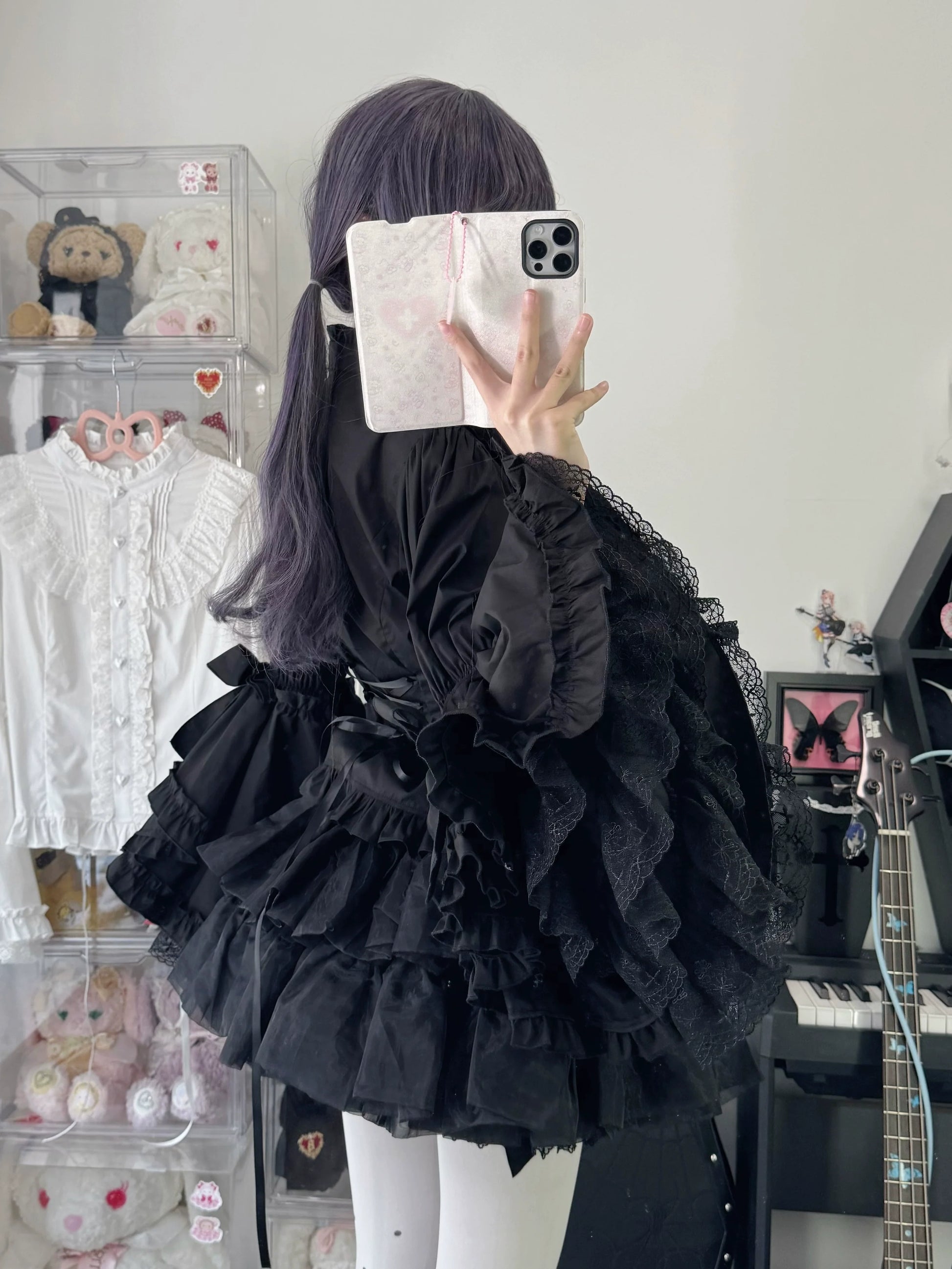Sweet Lolita Blouse Princess Sleeve Shirt Inner Wear
