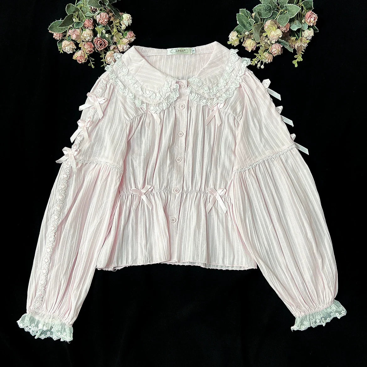 Sweet Lolita Shirt Doll Collar Blouse High-waisted