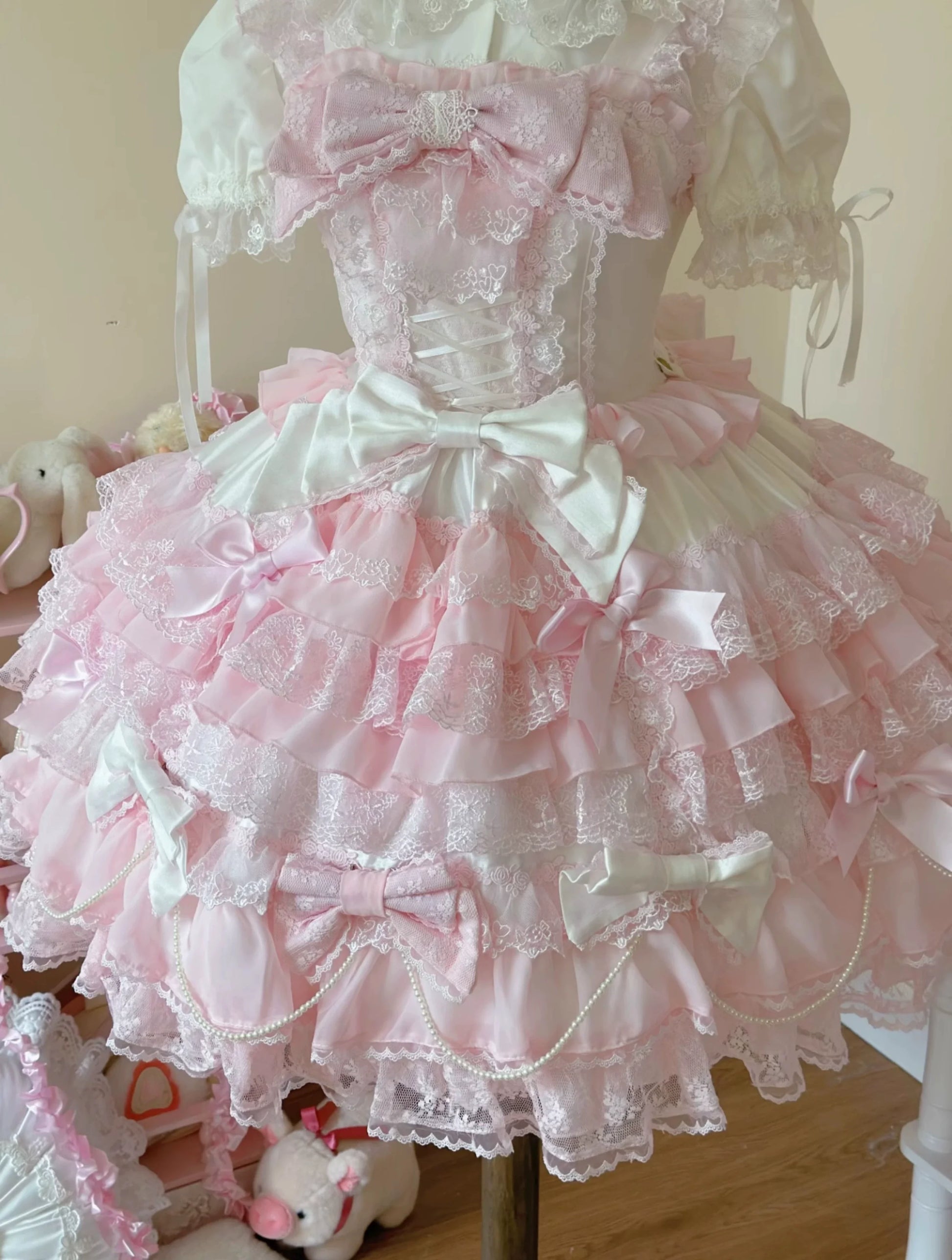 Wedding Lolita Jumper Dress Elegant Bridal JSK