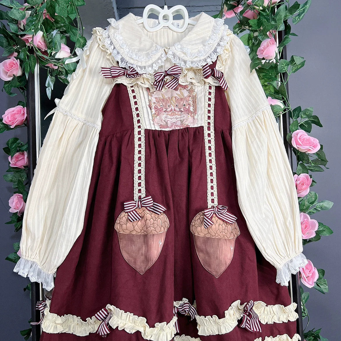 Sweet Lolita Shirt Doll Collar Blouse High-waisted