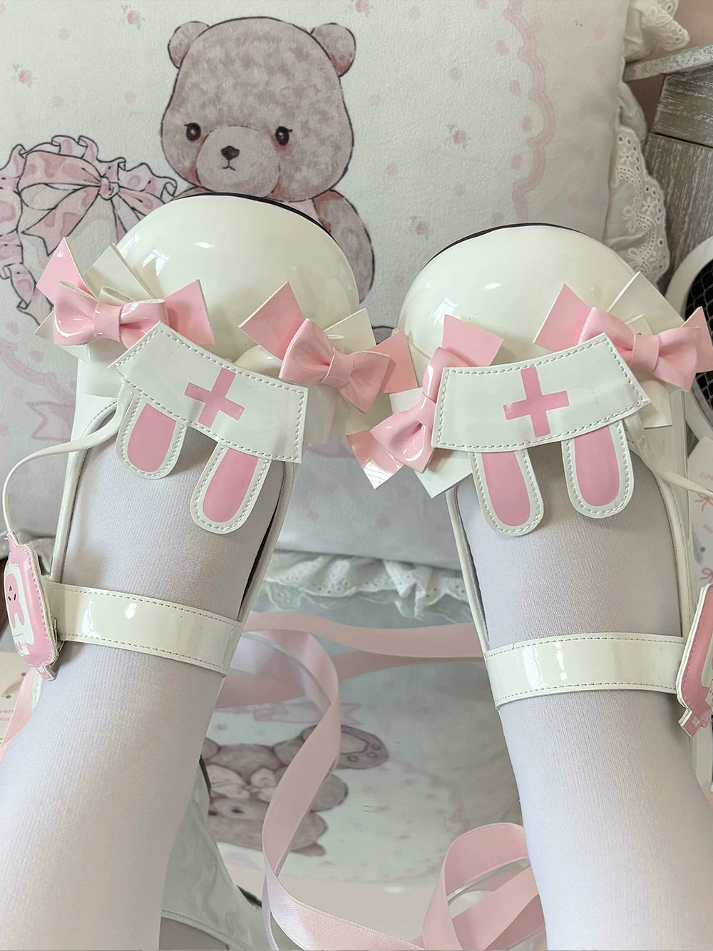 Sweet Lolita Mary Jane Shoes | Round-Toe Low Heel Shoes for Women