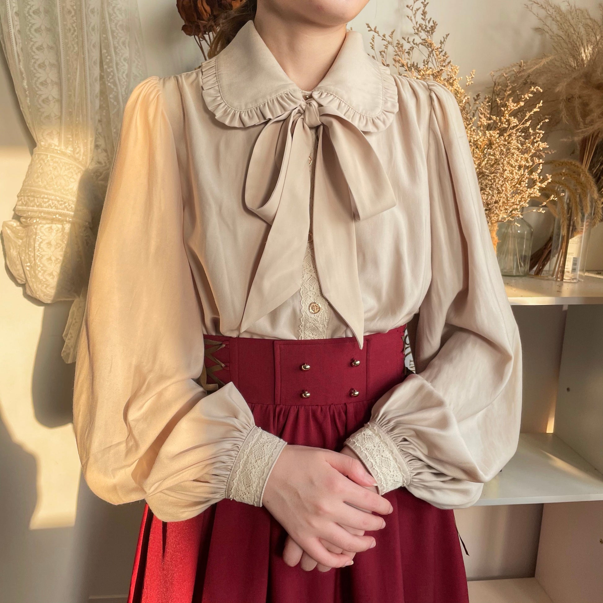 Vintage Large Sleeve Lolita Blouse