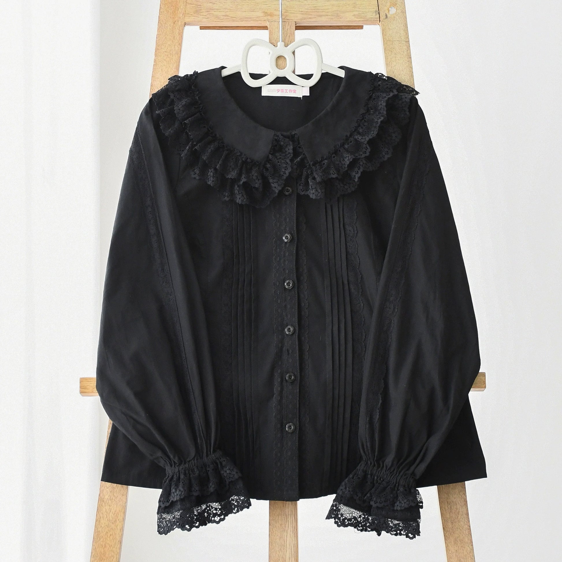 Daily Lolita Shirt Cotton BlouseLong Sleeves