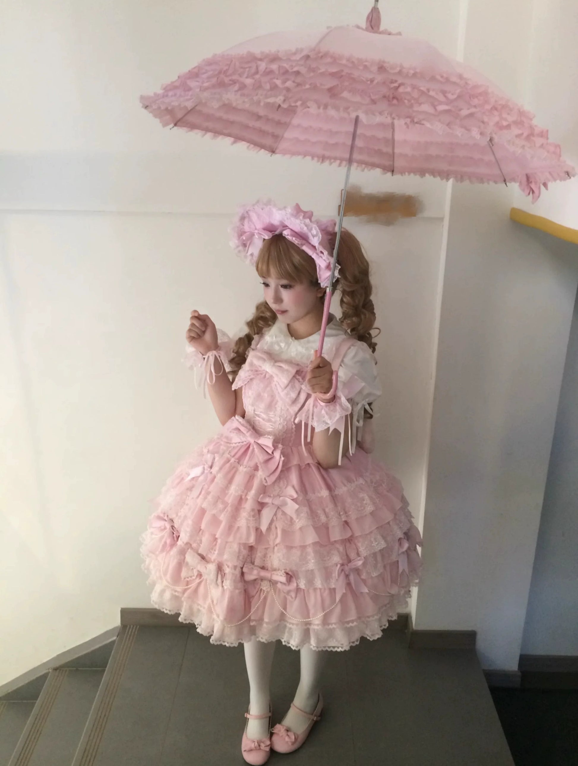 Wedding Lolita Jumper Dress Elegant Bridal JSK