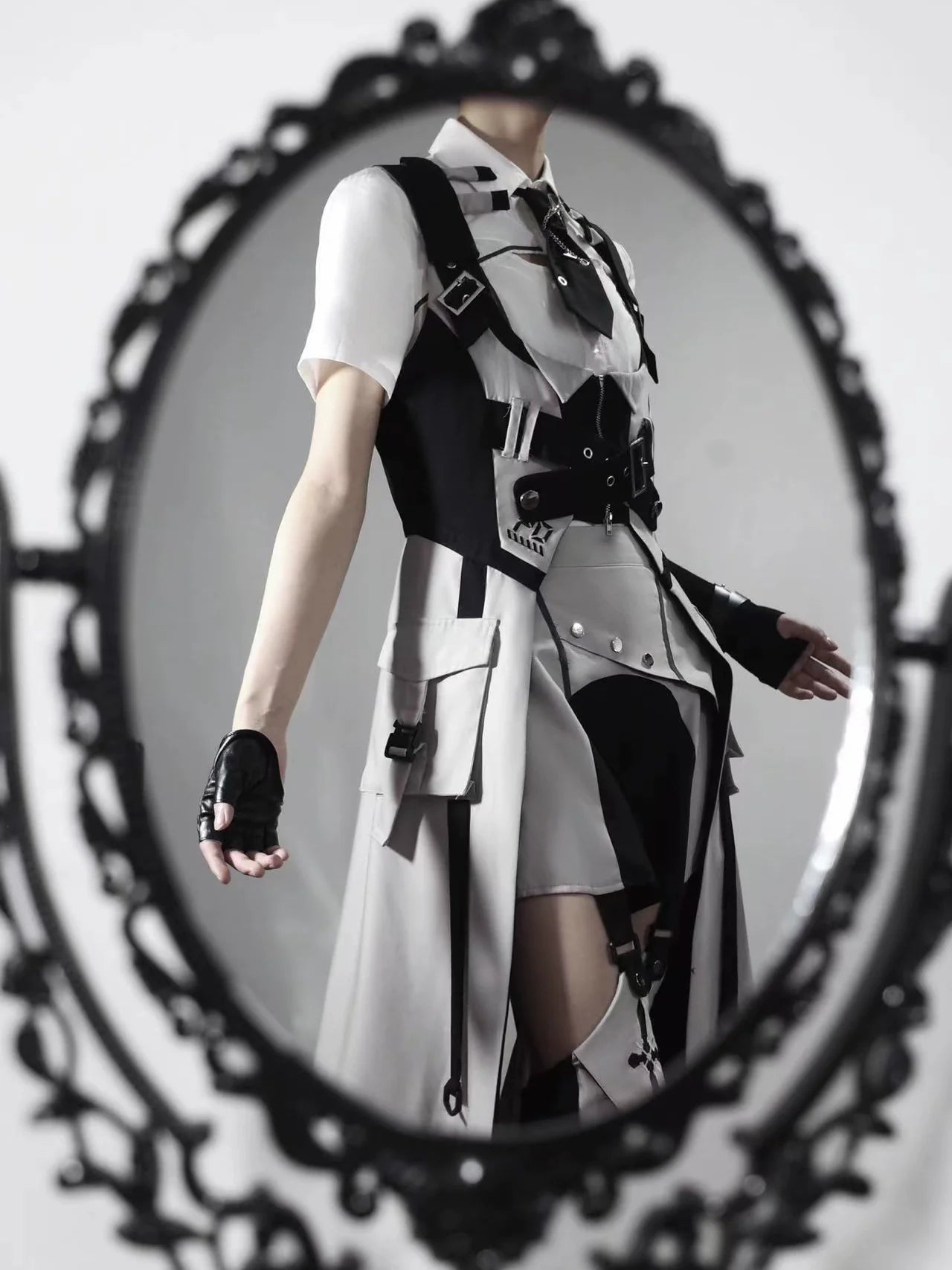 Ouji Lolita Shorts Suits Short Sleeve Dress Set