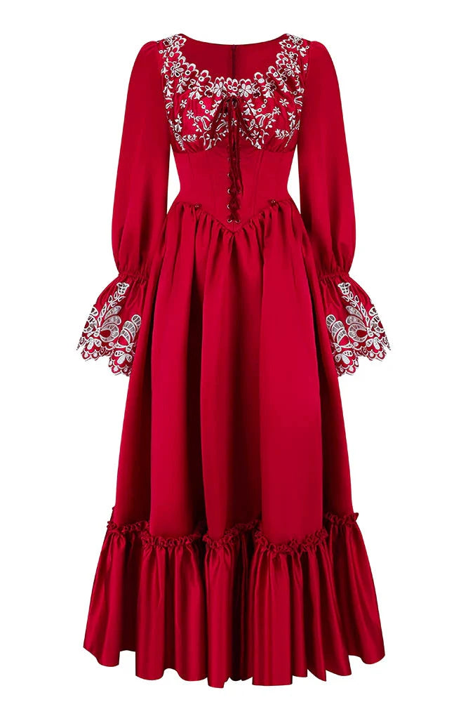 Retro Destiny Lace Maid French Dress