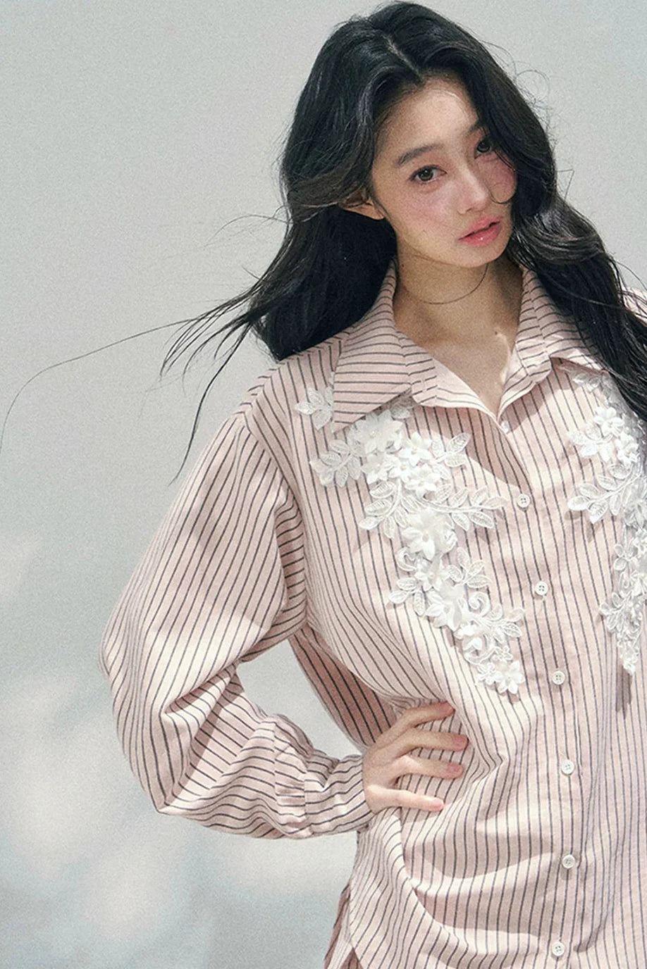 French Stripe Shirt + Skirt