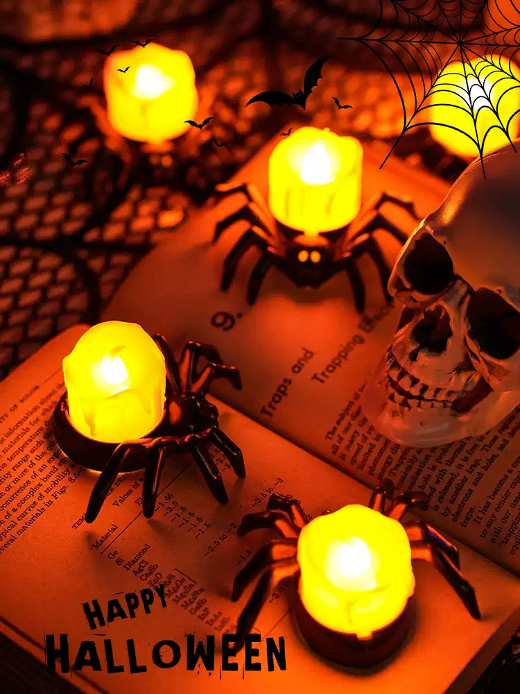 Halloween spider lights