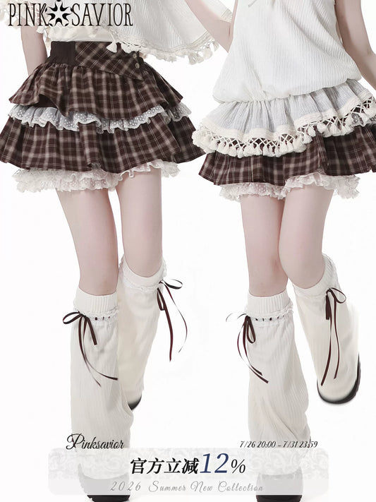 PinkSavior 【Warm Summer Edition】 Knit Leg Warmers