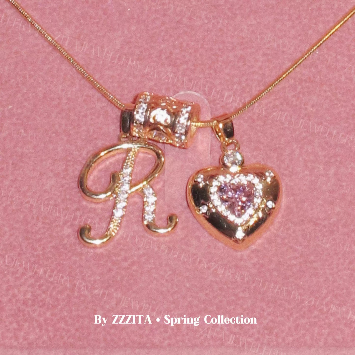 Customized Letter Love Necklace