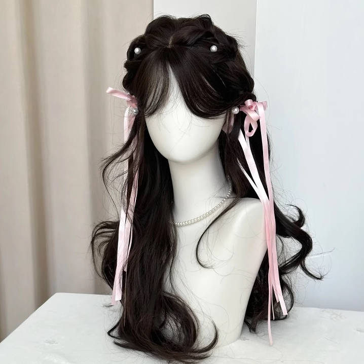 Lolita Natural Curly Long Wig