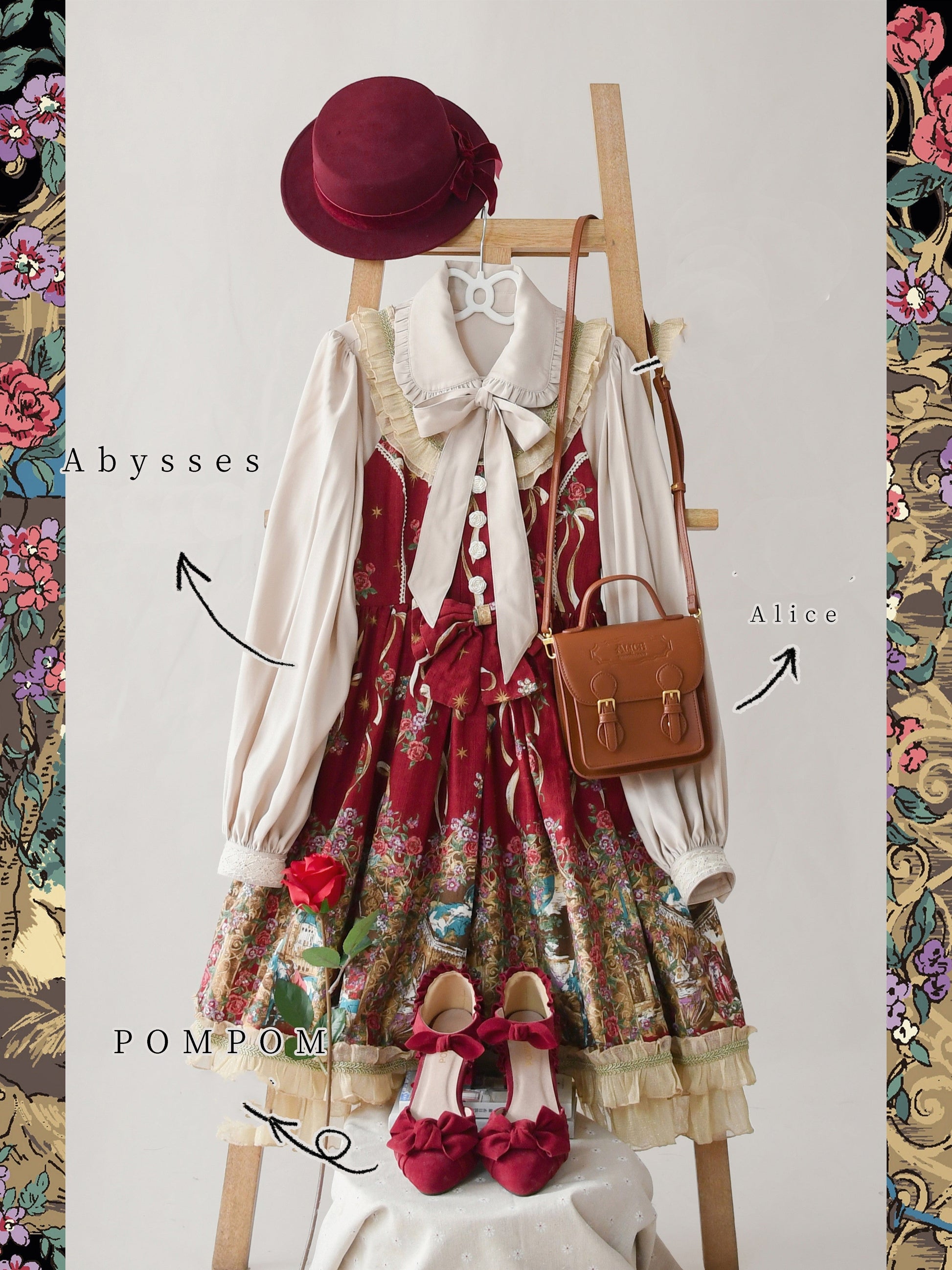Vintage Large Sleeve Lolita Blouse