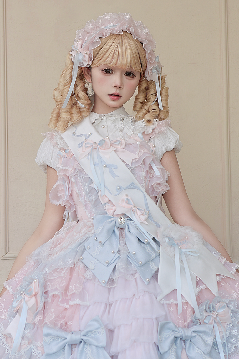 [Pre-order] Pink Blue Romantic Lace Lolita Series Accessories