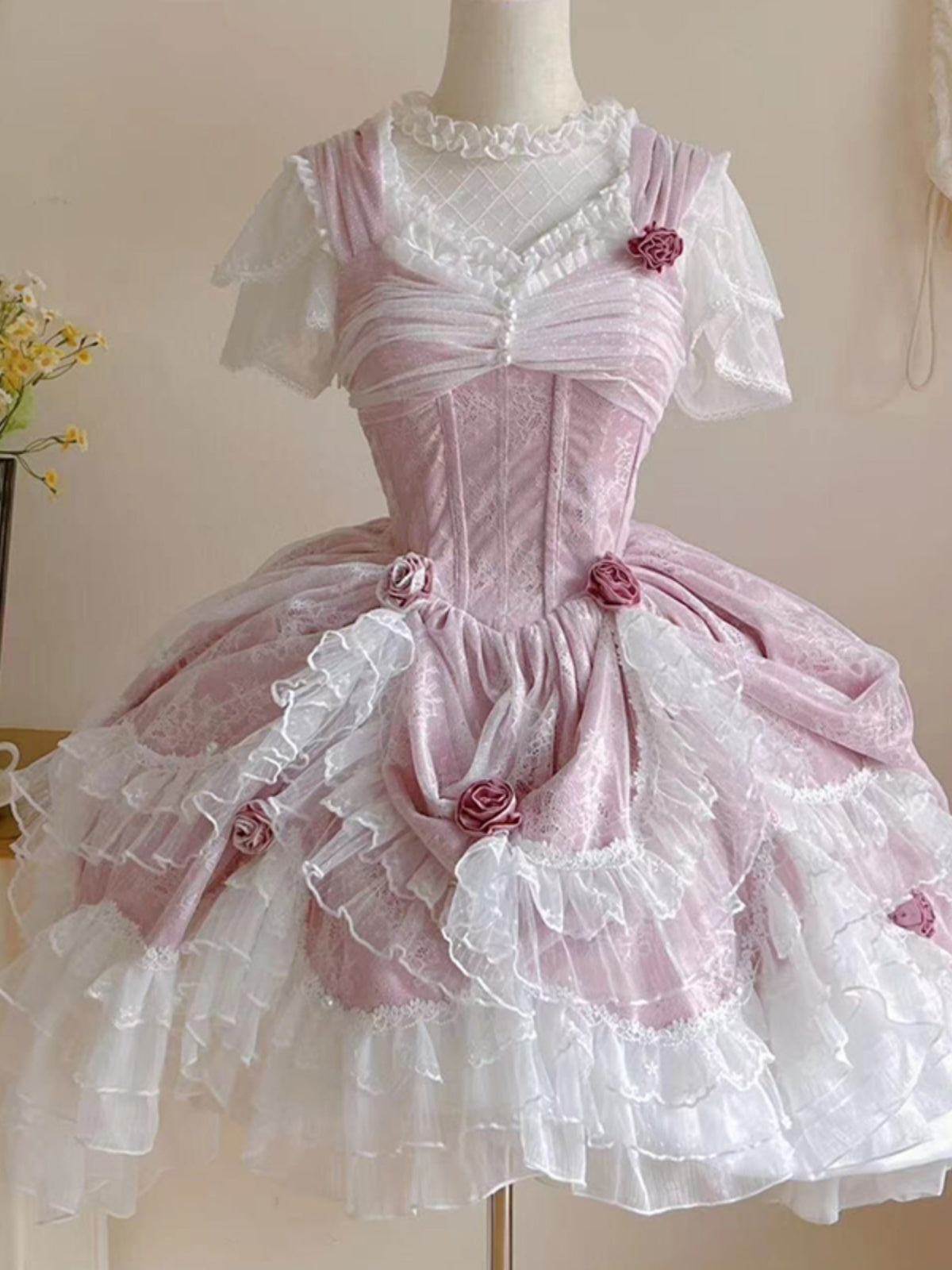 Sakurada Fawn~Plus Size Lolita Short Sleeve Shirt