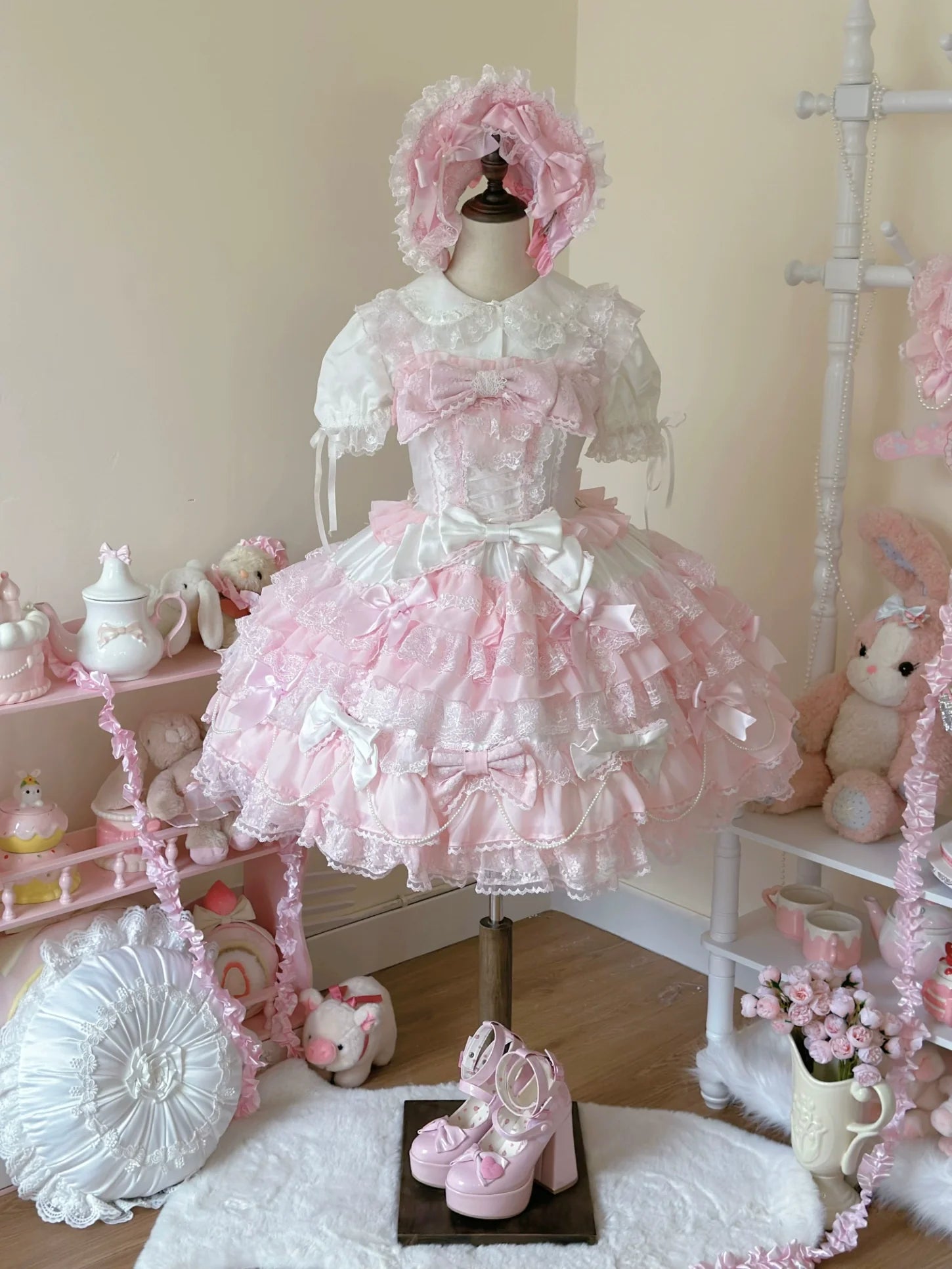 Wedding Lolita Jumper Dress Elegant Bridal JSK