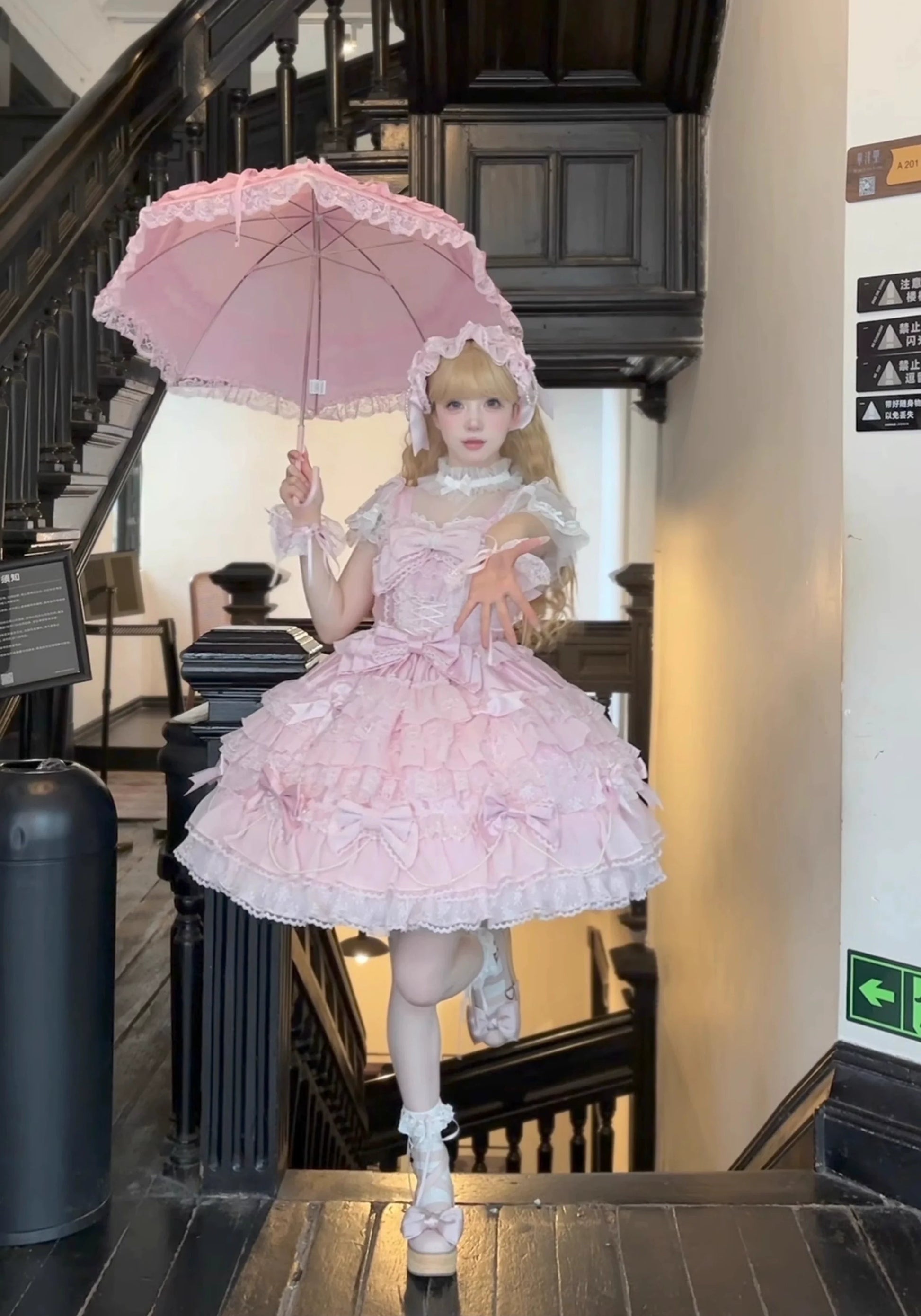 Wedding Lolita Jumper Dress Elegant Bridal JSK