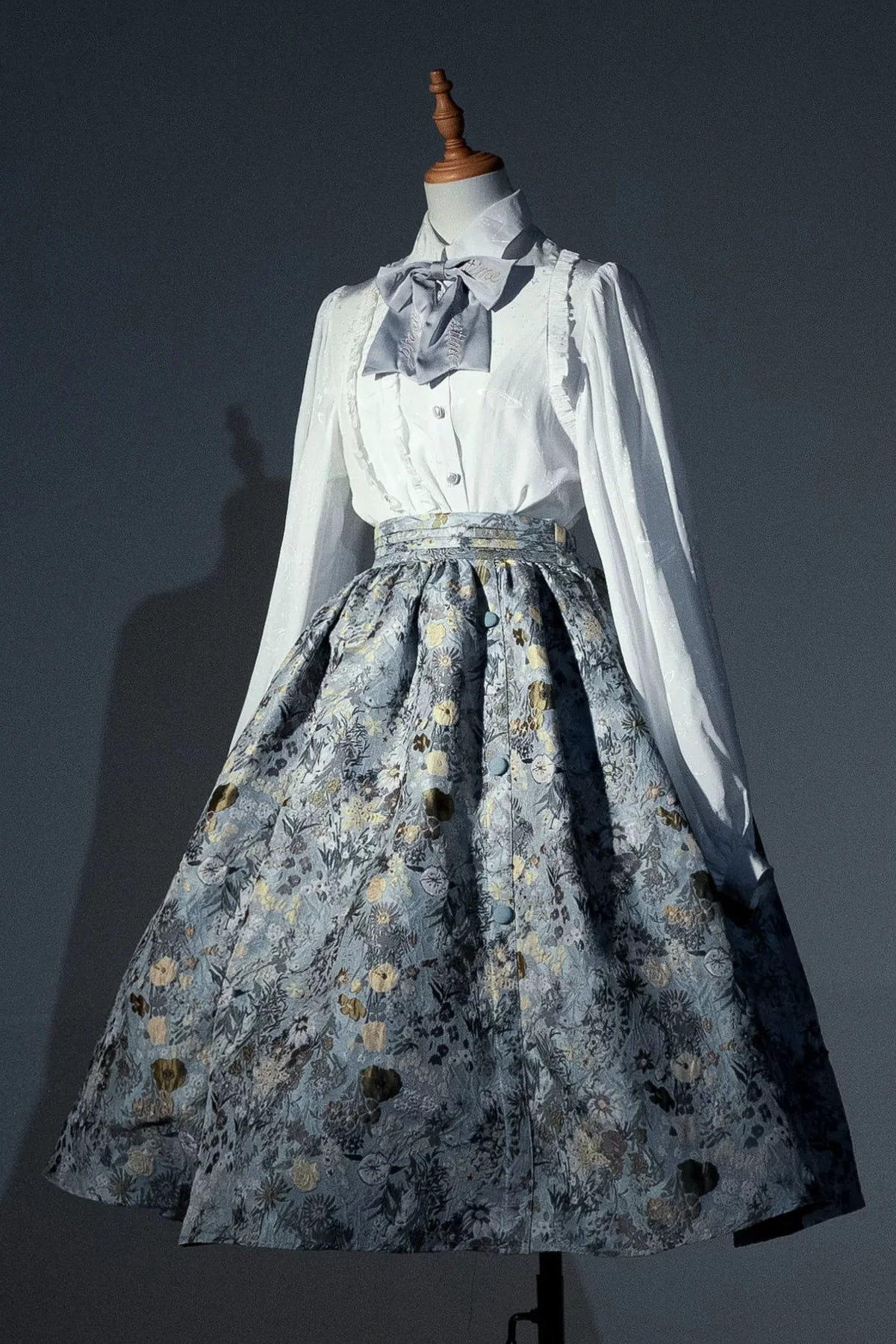 Golden Years Jacquard Dress