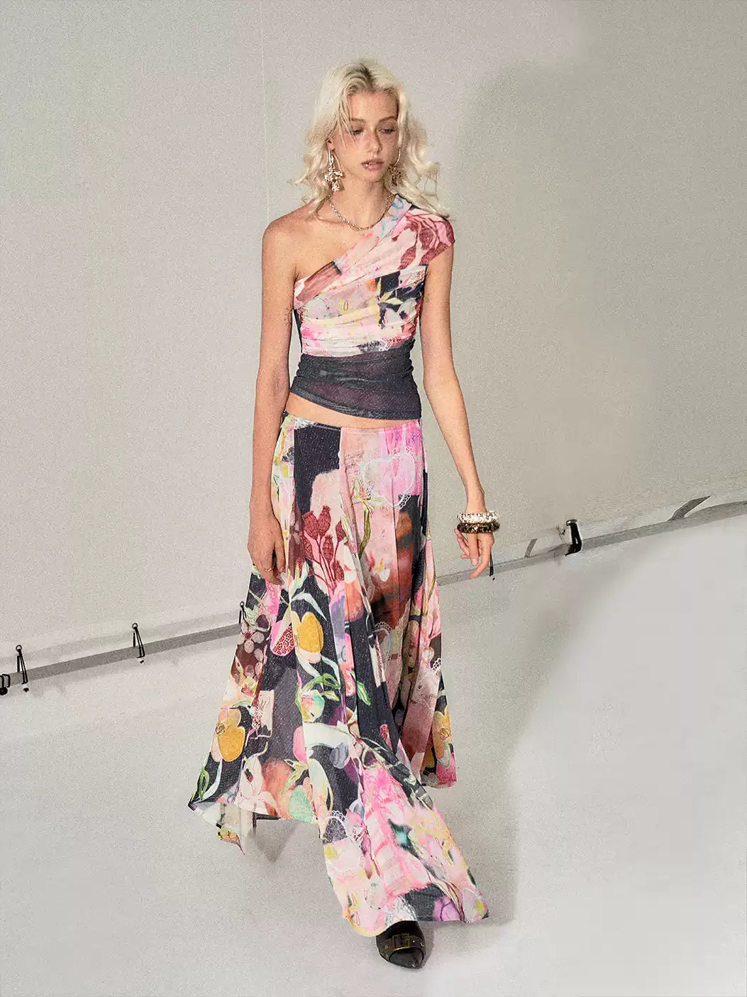 Floral Printed Crop Top