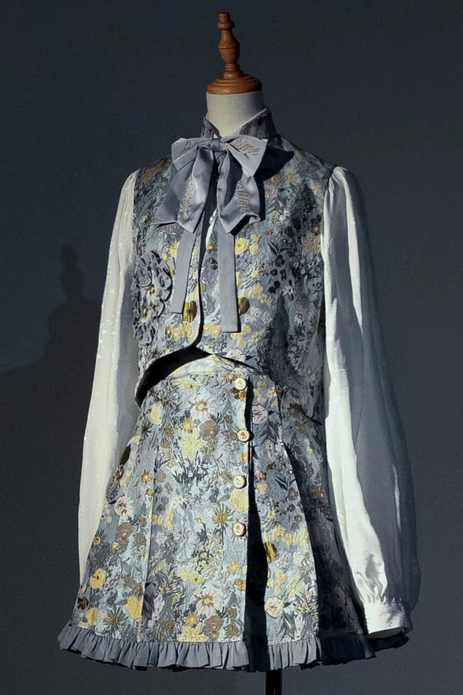 Golden Years Jacquard Dress